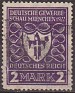 Germany 1922 Coat Of Arms 2 M Violet Scott 213. Alemania 1922 Scott 213. Uploaded by susofe